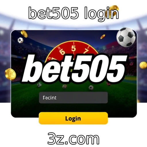 Login no bet505 facilita acesso a jogos online
